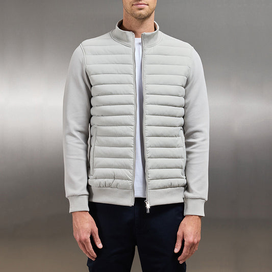 Men's Lightweight Stand Collar Coat | Knitted Winter Jacket Fashion Outwear