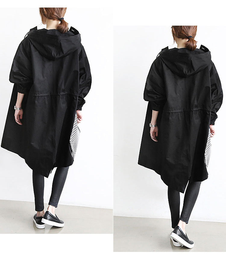 Women's Windbreaker Jacket | Waterproof Hooded Outdoor Hiking Coat