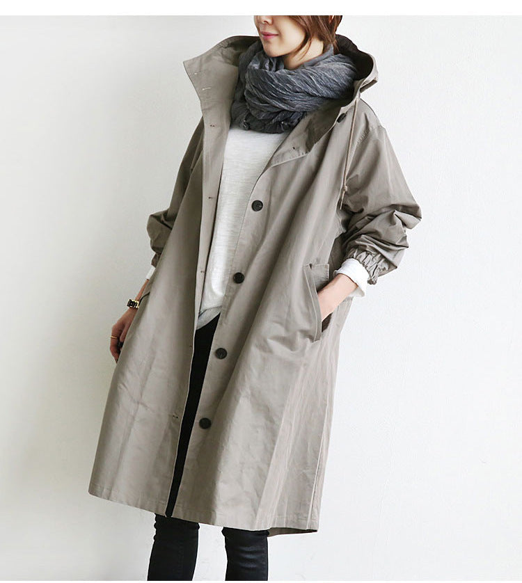 Women's Windbreaker Jacket | Waterproof Hooded Outdoor Hiking Coat