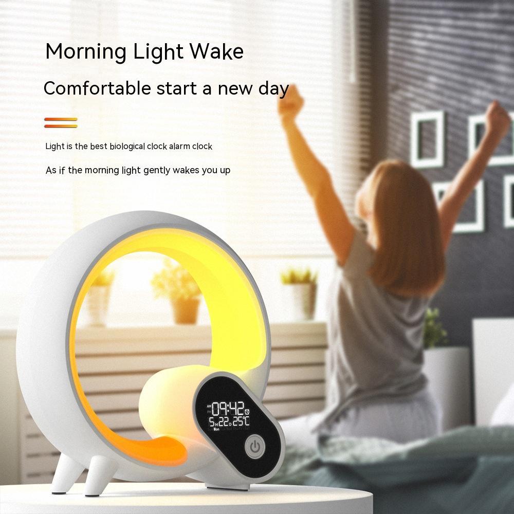 Creative Q Sunrise Alarm Clock | Bluetooth Audio Atmosphere Light