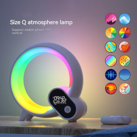 Creative Q Sunrise Alarm Clock | Bluetooth Audio Atmosphere Light